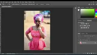 (1) getting started in Adobe Photoshop- importing a file or creating a new doc