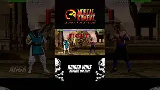 RAIDEN VS JHONNY CAGE - MORTAL KOMBAT LEGACY KOLLECTION 2026  #mortalkombat #games #fightinggames