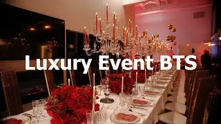 Luxury Event Production BTS | Filming the Glamour with FilmsByRoy