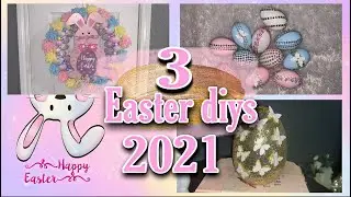 Easter diys 2021 | Easter decor 2021 | #easterdecor #springdecor #diyideas