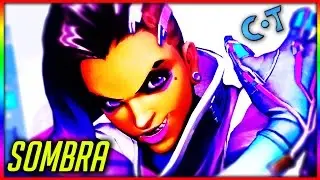 Overwatch - All Sombra Legendary Skins, Emotes, Voicelines, Hightlight Intros & Ultimate