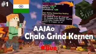 Grinding For Reaper Mask Come Join Me #1 #hypixel #skyblock #minecraft #gaming