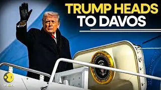 Trump LIVE: US President Departs Washington for Davos as World Economic Forum Kicks Off | WION