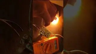 Transformer Testing with Series Lamp ⚡💡✔️🆕 #transformer #pcb #howtocheck #shorts #diyelectronics #yt