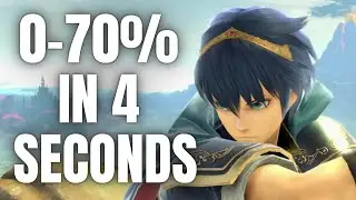 Marth Sexy 0-70% Death Combo in 4 Seconds