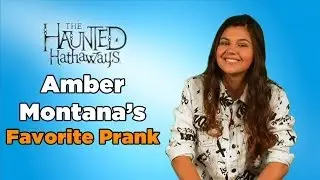 Behind The Scenes Pranks on The Haunted Hathaways with Amber Montana