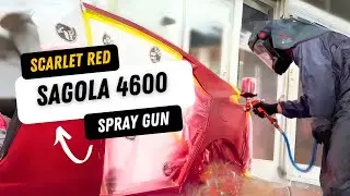 Car Painting -  Blending Red Scarlet (2020)
