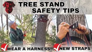 Tree Stand Safety Demo - tips to stay safe while hunting from a tree stand