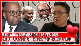 Madlanga Commission Evidence By Brigadier Matjeng ”Me And Cat Matlala Are In A Romantic Relationship