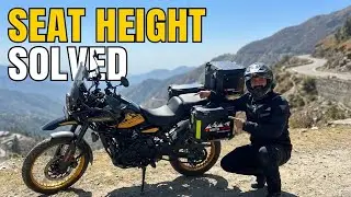 I Fixed My Himalayan 450 Seat Height problem | Himalayan Seat Modification
