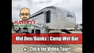 UPDATED 2020 Eagle 357MDOK Mid Bunk Bonus Room Jayco Camp Kitchen Fifth Wheel RV