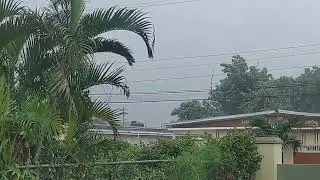 Hurricane Melissa at 1.56pm, Arlene Gardens, Kingston 19, Jamaica. 