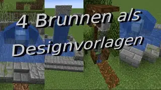 Minecraft Designvorlage Brunnen - Minecraft Bedrock Edition und Minecraft Java Edition