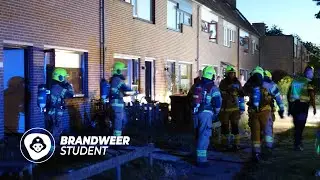 WONING BRAND, SLAAPKAMER BRAND UIT.