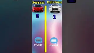 Ferrari vs Rolls-Royce #automobile #shortsfeed #viralshort #comparison #facts #mukabala #Ferrari