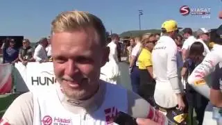 F1 Hungarian GP: Kevin Magnussen says Suck my balls to Nico H&uuml;lkenberg
