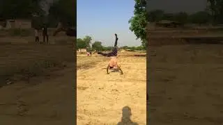 Hard Flips Combo. 💪 Front flip +side flip . 😬 #flip #stunt #viralshorts #shots