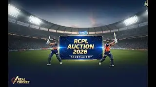 RCPL AUCTION. || REAL CRICKET || Expert Mode