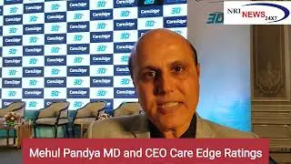 Mehul Pandya MD & CEO Care Edge Ratings