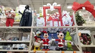 Christmas at Home Depot 2024 / Holiday Walkthrough Tour of New Disney & Grinch Animatronics 4K Video