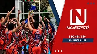 📡 EN VIVO 🏐 Voleibol Masculino | Leones ALMA U19 🆚 Rivas U19 | Categoría U19 - Final Juego 3