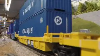 UP Foreign Power on Joe Czapiga's Conrail HO Scale Layout