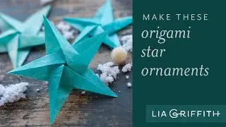 How to Make a Tissue Paper Origami Star
