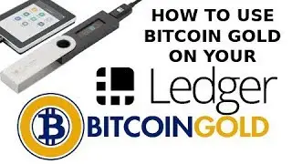 How To Use Bitcoin Gold with Ledger: Nano-S & Blue Tutorial BTG