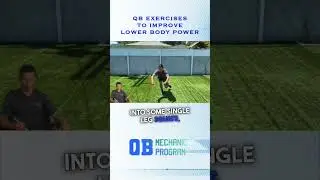 4 Exercises To Improve Lower Body Power And Explosiveness For Quarterbacks #qbtraining