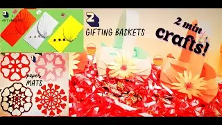 DIY Amazing crafts | DIY gifting paper basket | Paper Envelope | Easy paper crafts| Quick DIY crafts