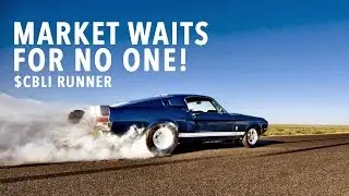 STOCK MARKET WAITS FOR NO ONE! $CBLI 50% Runner