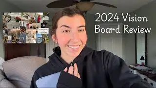 2024 Vision Board Review
