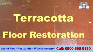 Terracotta Restoration Wolverhampton - Professional Terracotta Floor Restoration Service