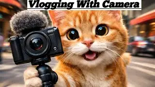 Ai CAT VLOGGING VIDEO KAISE BANAYE 📸😻 || #vlog #cat #howtomake 