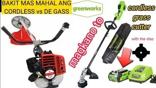 CORDLESS GRASS CUTTER bakit mahal ito ipapaliwanag ko sayo