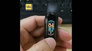 M6 Smart Wristband Heart Rate Blood Pressure Sleep Monitoring Step Counting  Bluetooth Tracker