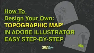 Easy Topographic Map in Adobe Illustrator