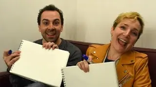 Rob McClure & Maggie Lakis: Right Hand Man Game | Something Rotten!
