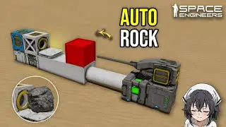 Automatic Rock Armor Reinforcement Test, Space Engineers