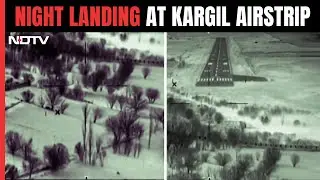 Lights Out And In Stealth Mode, Air Force's C-130 J Lands In Kargil