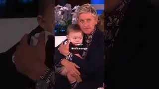 Ellen gets emotional over cute baby