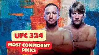 UFC 324 Most Confident Picks