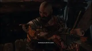 Somebody just called the Serpent! God of War 2018
