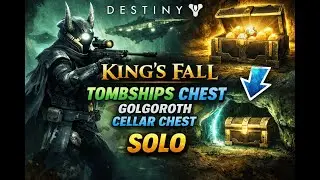 Destiny 1 King&rsquo;s Fall SOLO Chests &ndash; Tombships & Golgoroth Cellar Chest Wall Breach