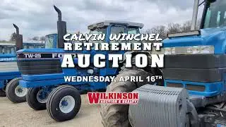 Calvin Winchel Retirement Auction (4/16/25)