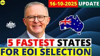 Australia Fastest States For EOI Invitation 2025 | Australia Visa Update