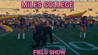 Miles College Marching Band Halftime Show @ Miles College High School Band Day 2025
