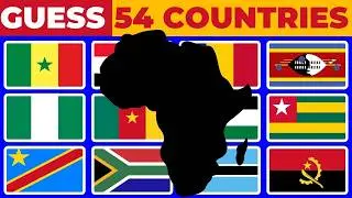 🚩Guess the Flag Quiz | African Edition Quiz Challenge | Guess the Country by the Flag  in 5 Secs.