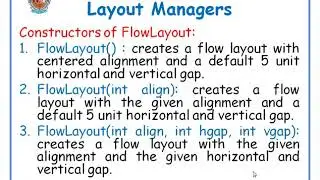 Layout Managers in AWT