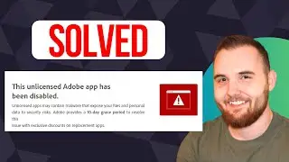 FIX This Unlicensed Adobe App Has Been Disabled ! (2025)
